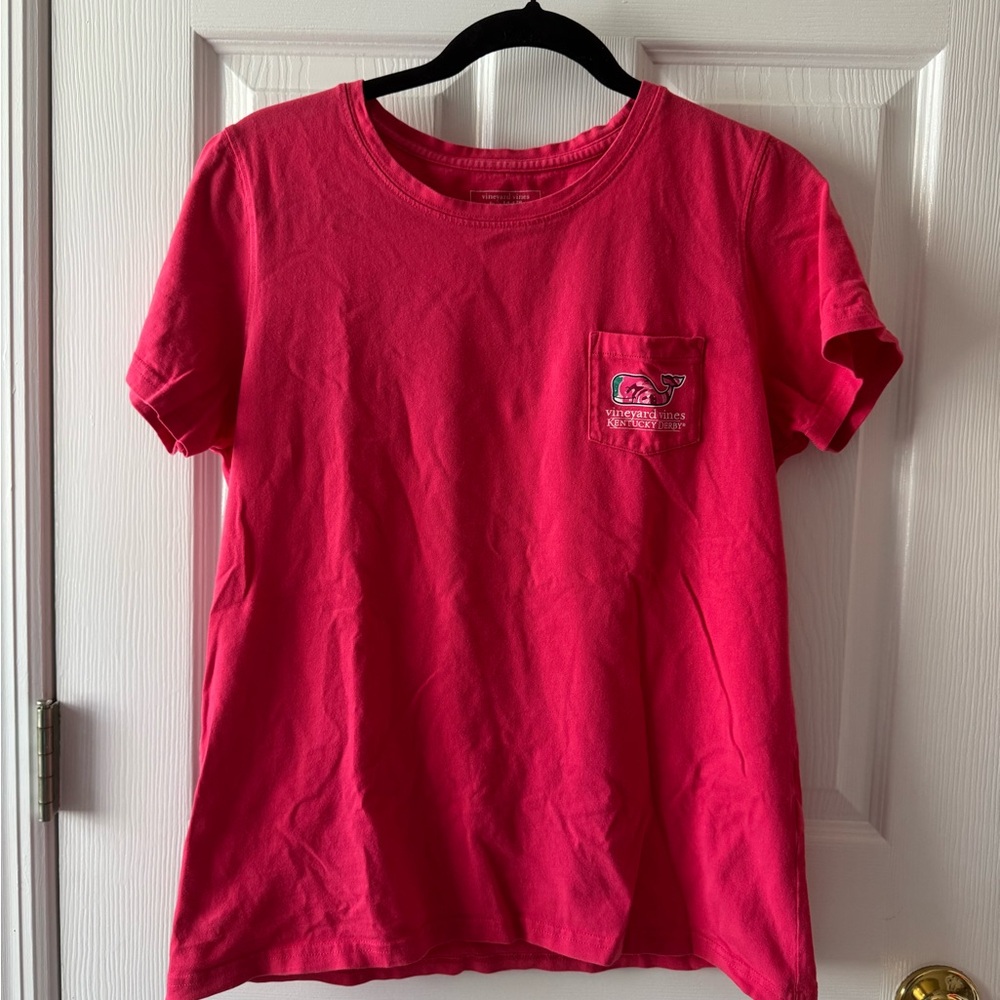 Vineyard Vines Women’s Kentucky Derby Short Sleeve T-Shirt 
Size: Medium